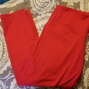 Zyia XL Red Venom Light n Tight high-rise 7/8